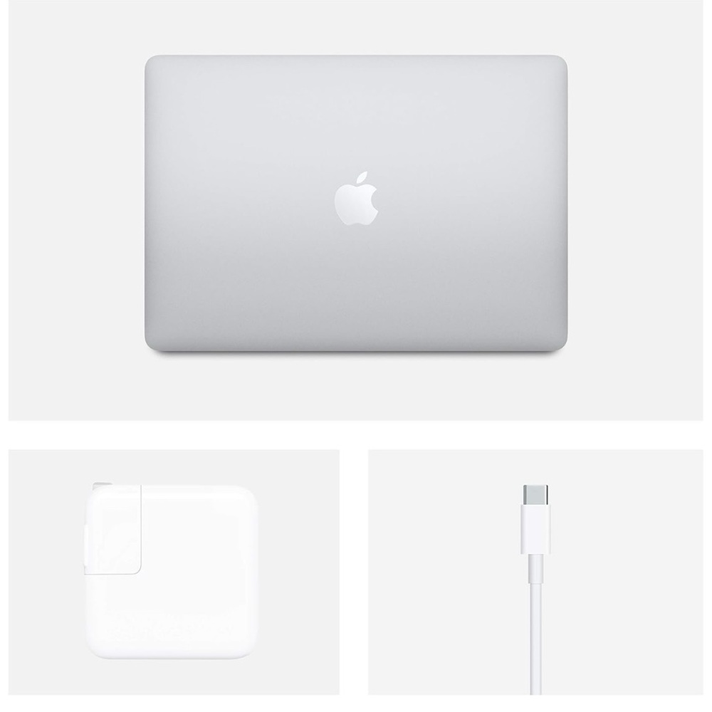 Apple MacBook Keyboard in Silver and Black